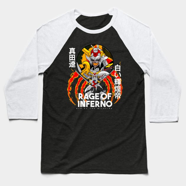 Ryo of The Wildfire  (F/B) Baseball T-Shirt by Jones Factory